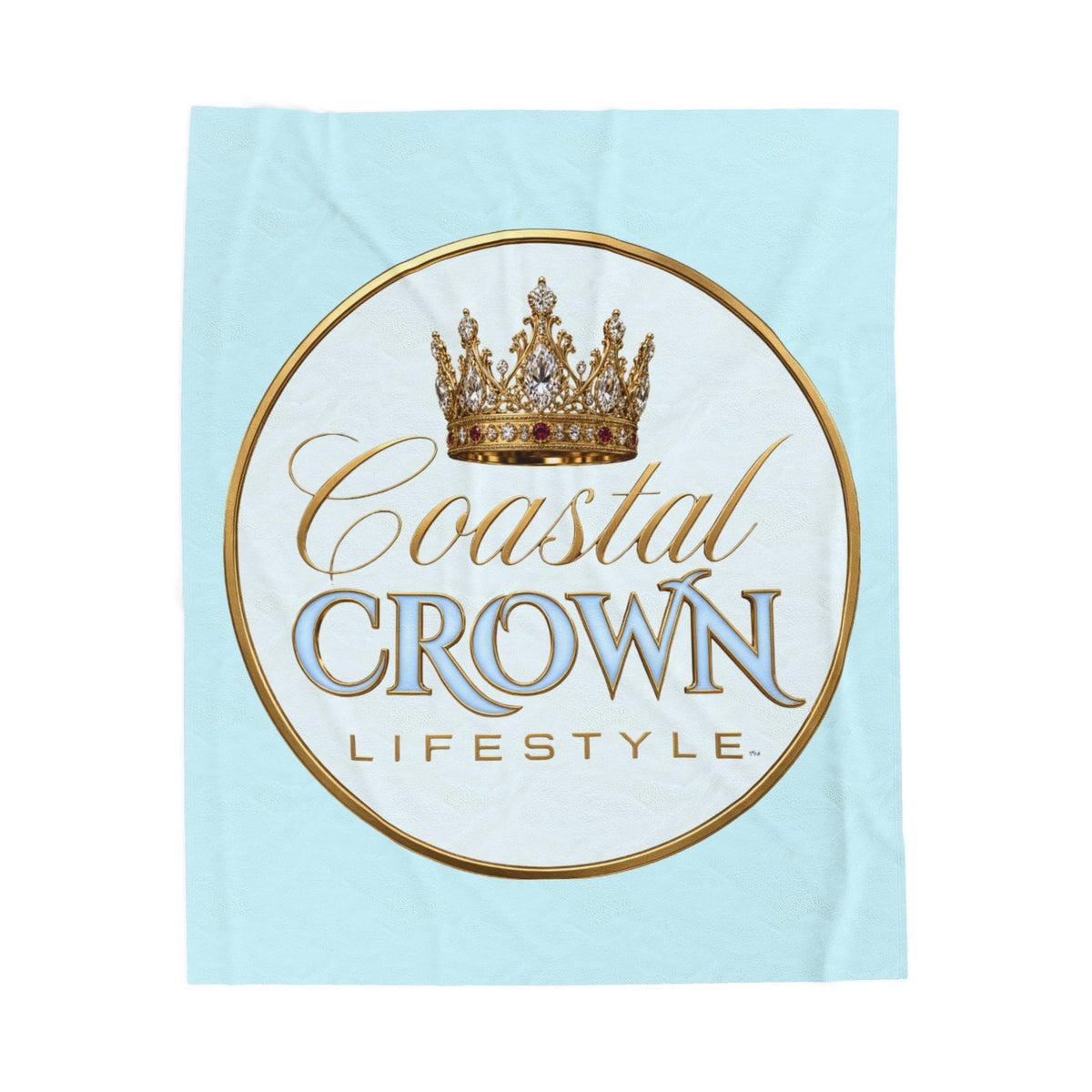 Coastal Crown Lifestyle™ Velveteen Plush Blanket Cozy Gift for Your Wig Sister