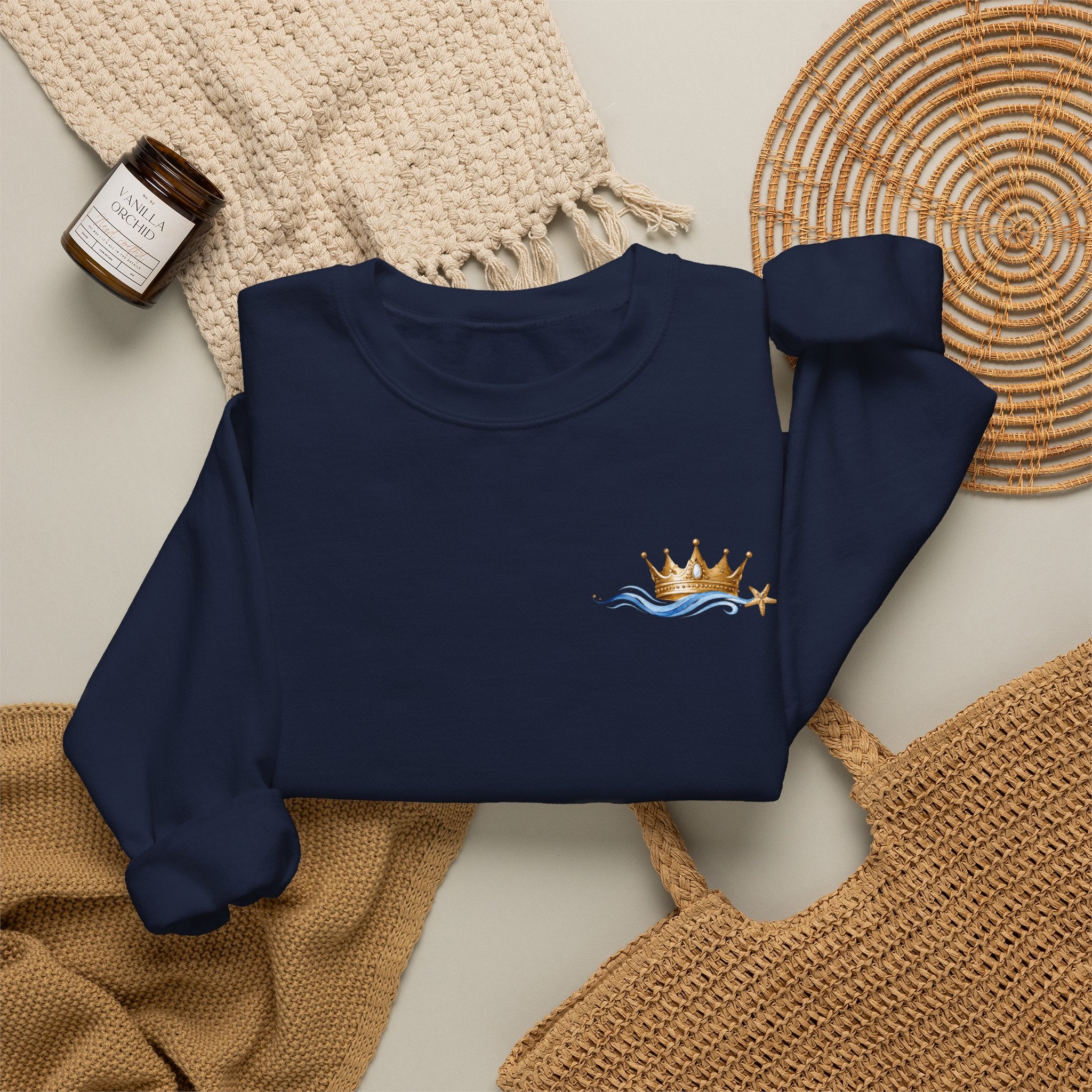Coastal Crown Lifestyle™ Signature Crewneck Sweatshirt
