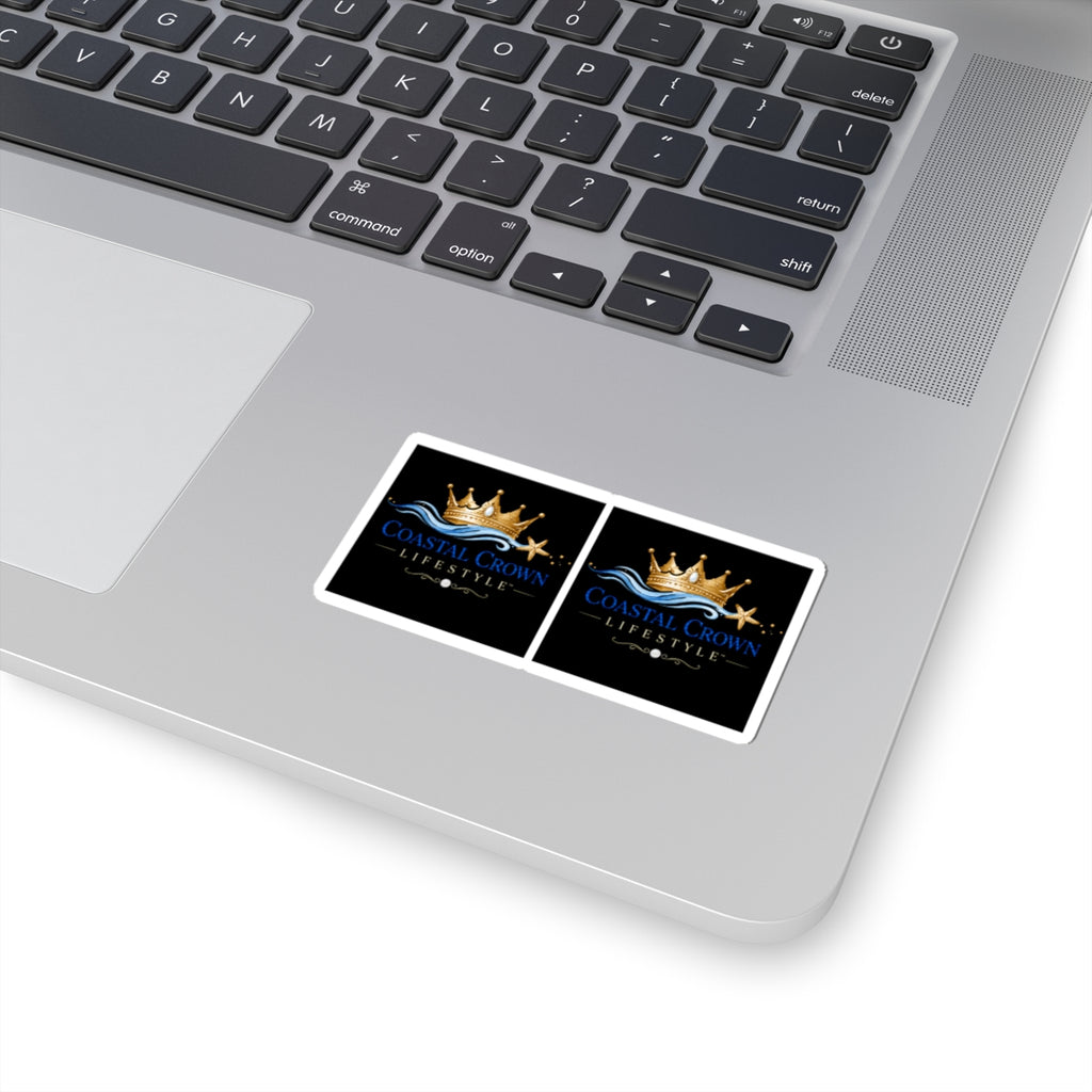 Coastal Crown Lifestyle Kiss-Cut Stickers