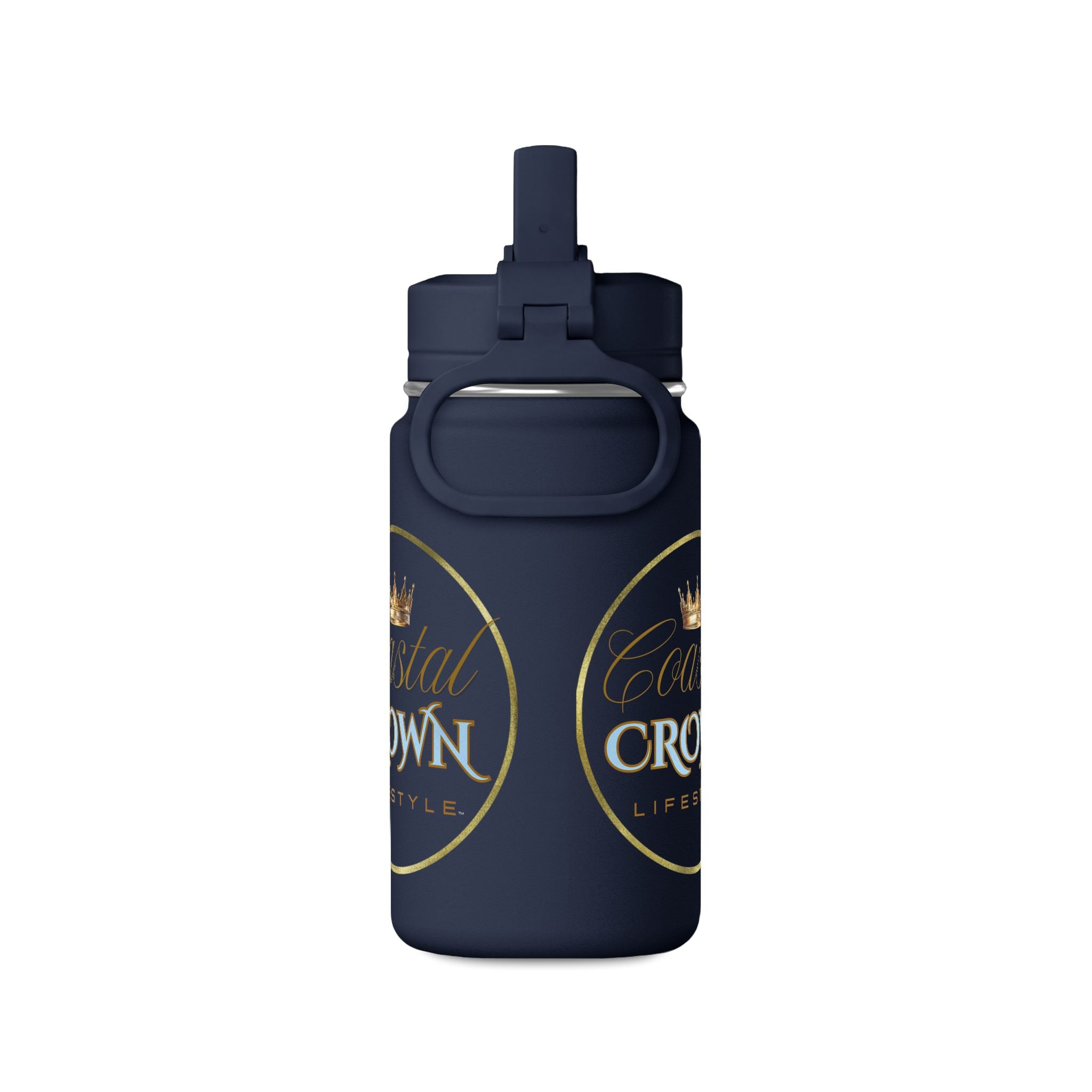 Coastal Crown Lifestyle™ Signature Insulated Water Bottle Mini Water Bottle, 14oz