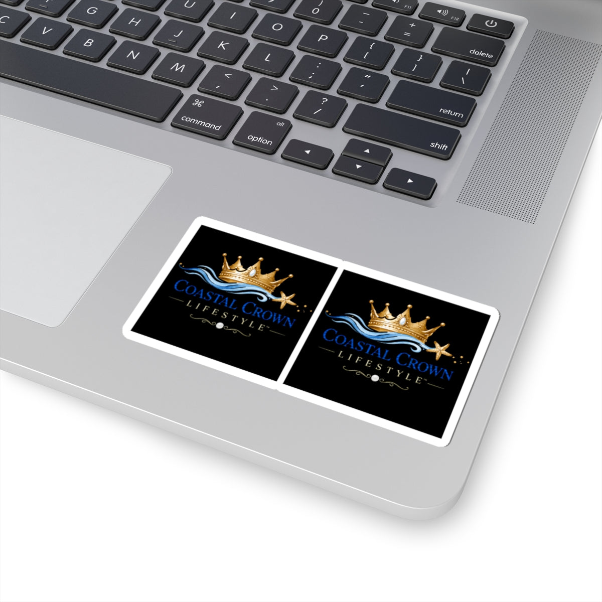 Coastal Crown Lifestyle Kiss-Cut Stickers