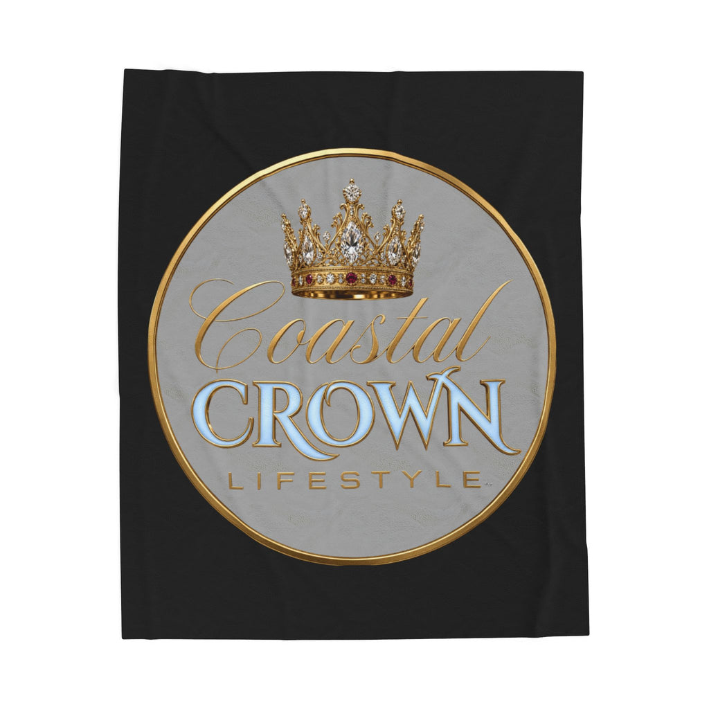Coastal Crown Lifestyle™ Velveteen Plush Blanket Cozy Gift for Your Wig Sister