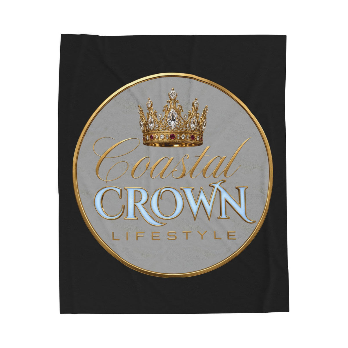 Coastal Crown Lifestyle™ Velveteen Plush Blanket Cozy Gift for Your Wig Sister