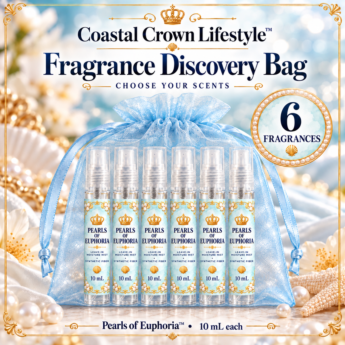 The Crown Accord™ Build Your Own 6 Fragrance Discovery Bag