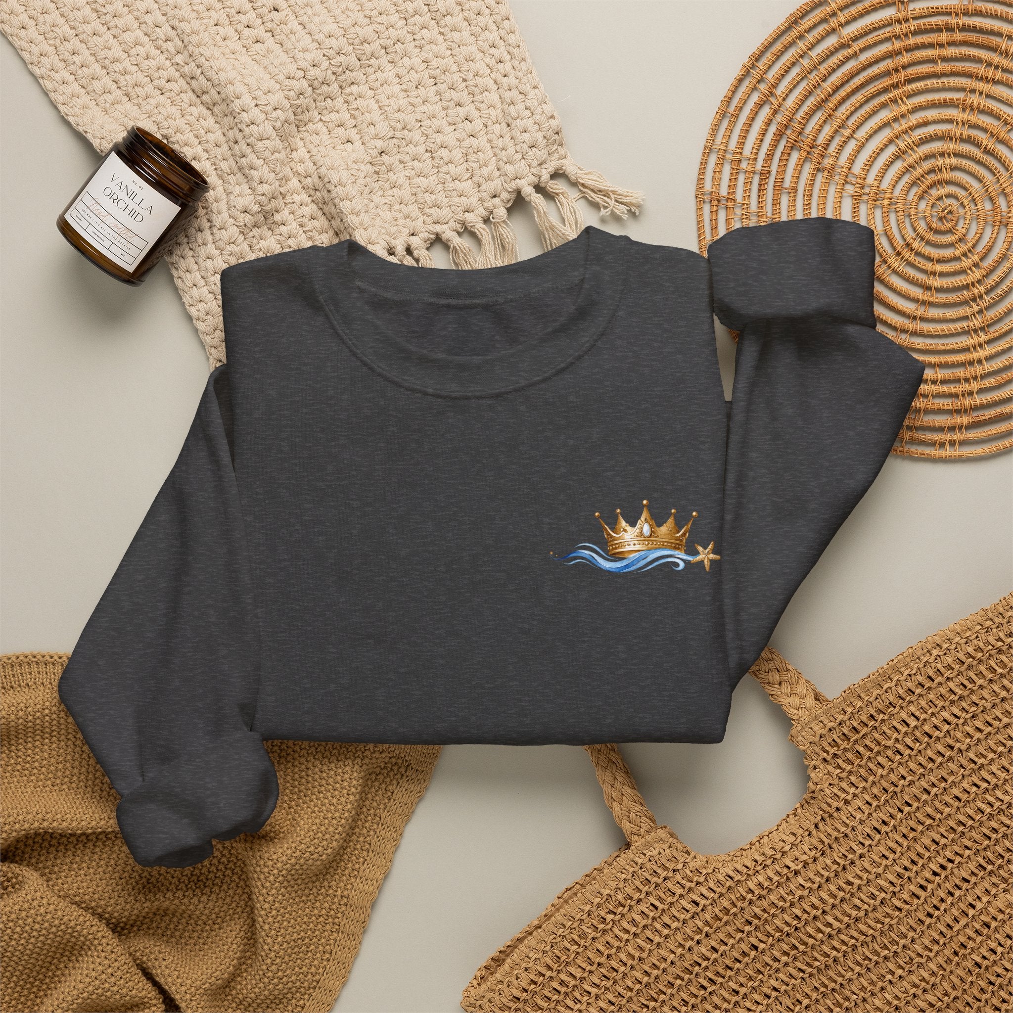 Coastal Crown Lifestyle™ Signature Crewneck Sweatshirt