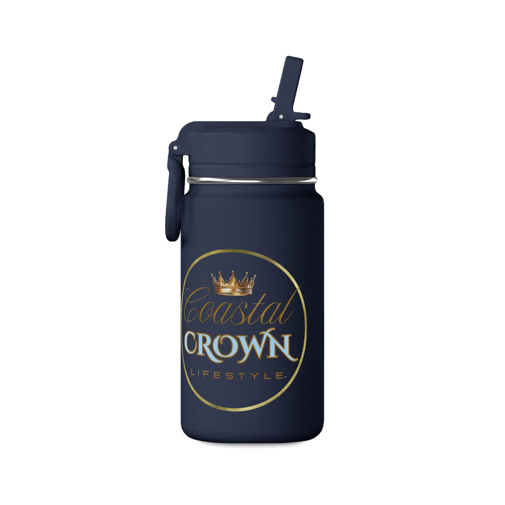 Coastal Crown Lifestyle™ Signature Insulated Water Bottle Mini Water Bottle, 14oz