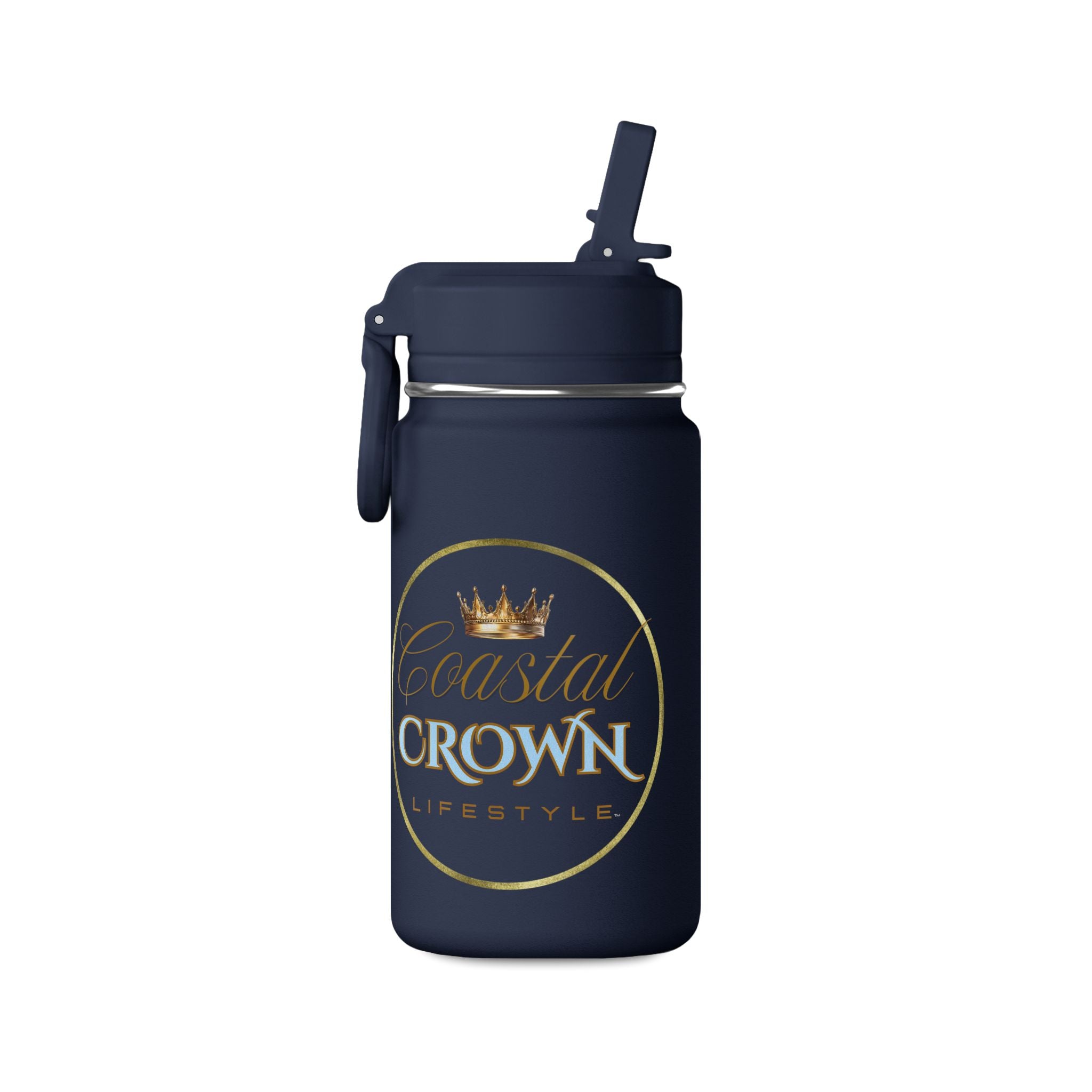 Coastal Crown Lifestyle™ Signature Insulated Water Bottle Mini Water Bottle, 14oz