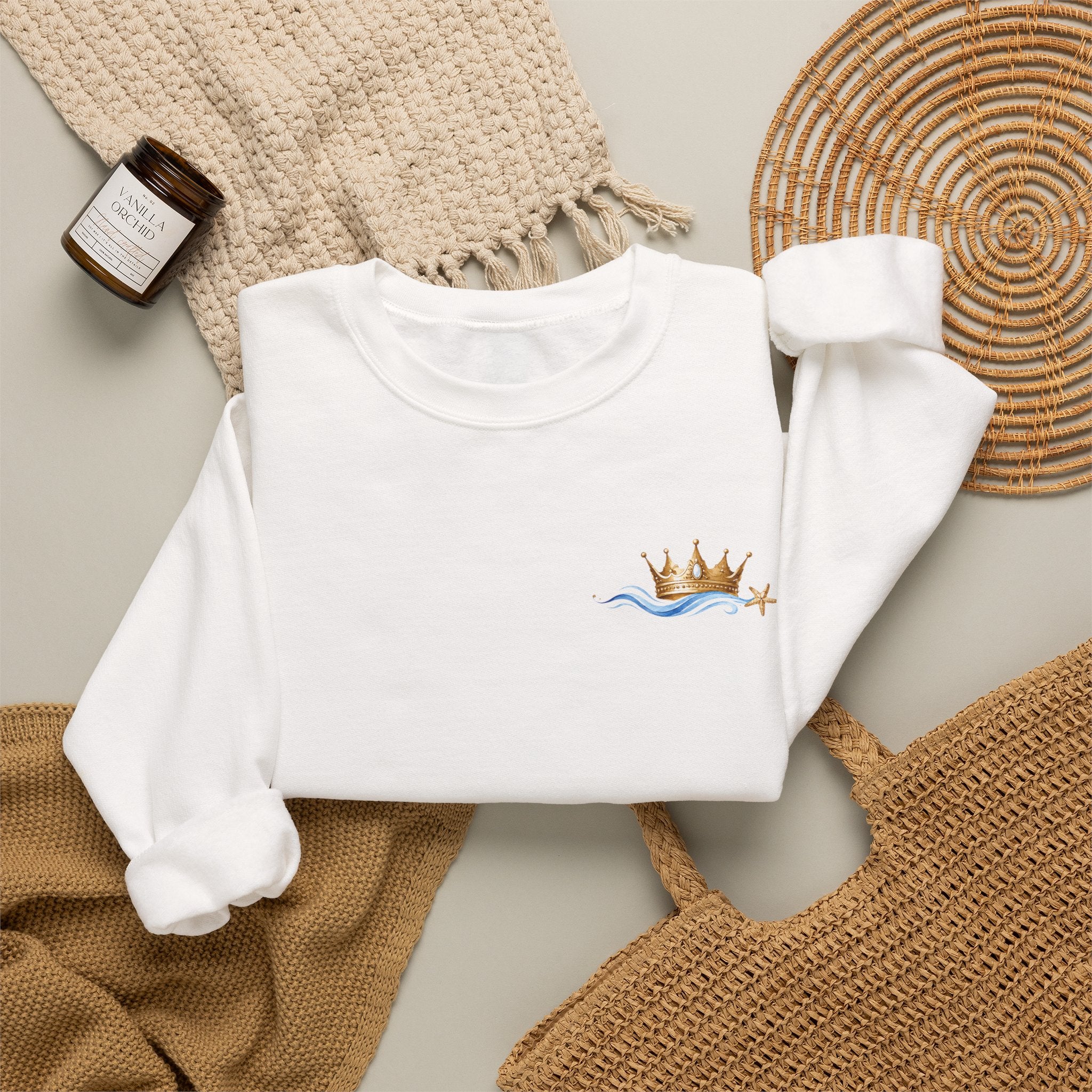 Coastal Crown Lifestyle™ Signature Crewneck Sweatshirt