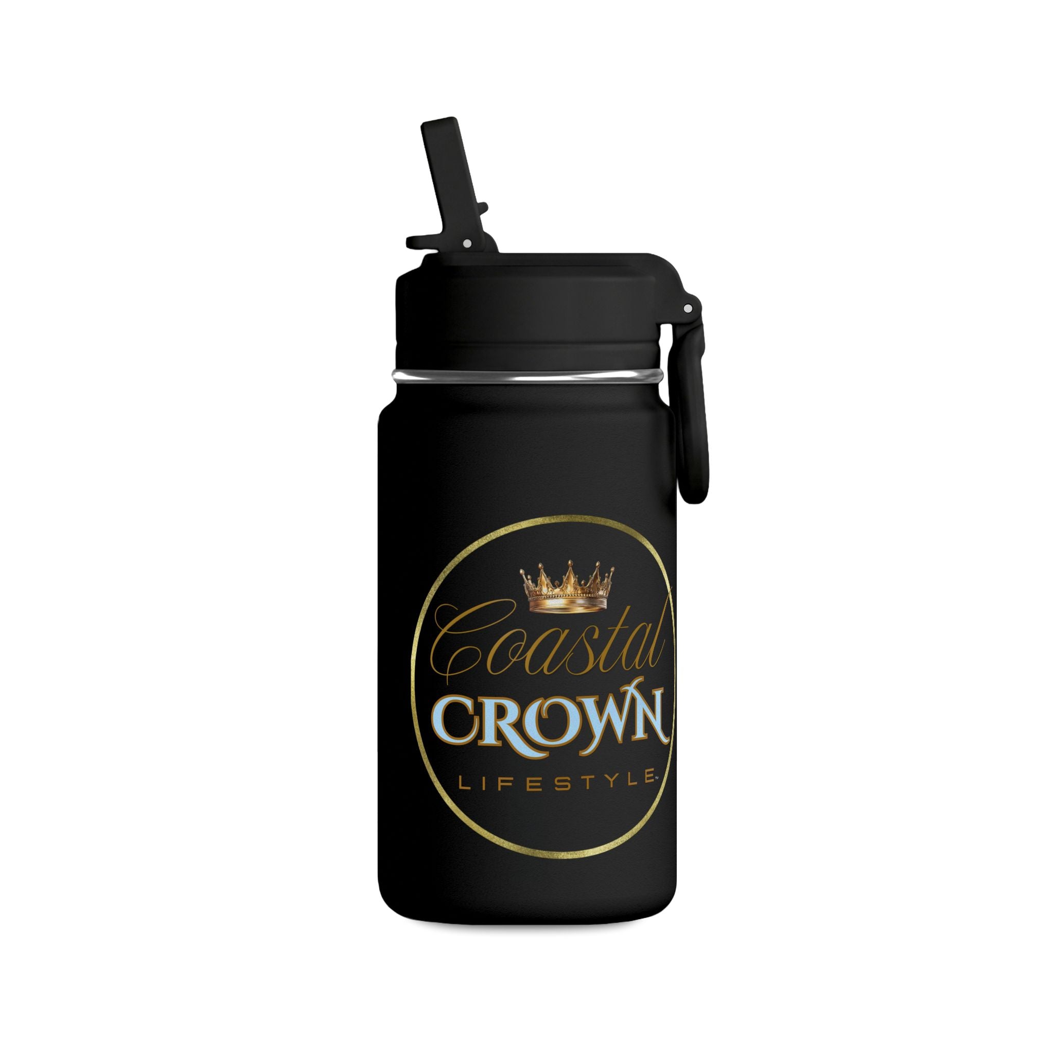 Coastal Crown Lifestyle™ Signature Insulated Water Bottle Mini Water Bottle, 14oz