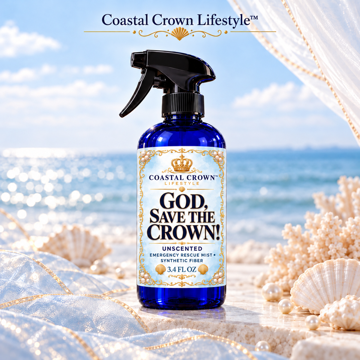 God, Save the Crown!™ Emergency Rescue Conditioning Mist