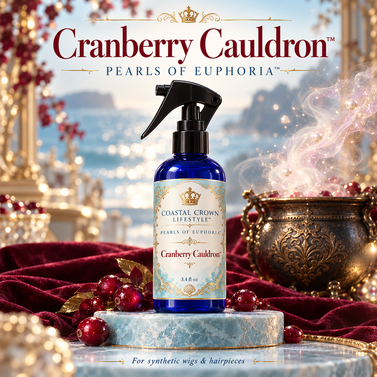 Pearls of Euphoria™ Cranberry Cauldron™ Conditioning Mist — product presentation