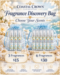 Coastal Crown Lifestyle The Crown Accord™ Fragrance Discovery Bag 3 or 6